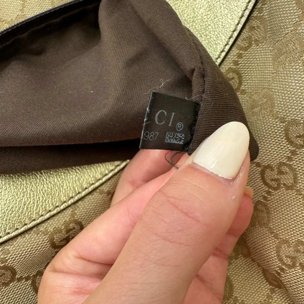 Gucci GG Canvas Abbey hobo bag